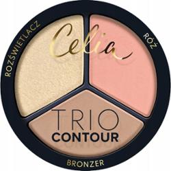 Celia Trio Contour Wielofunkcyjny Zestaw Do Konturowania Twarzy w Pudrze 02