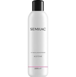 Semilac Aceton Zmywacz Do Lakieru Hybrydowego Do Usuwania Hybryd 1000ml 1L