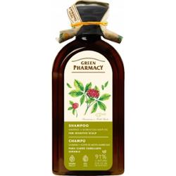 Green Pharmacy Szampon Do Włosów Żeń Szeń Marokański Olej Miętowy 350ml