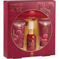 Aurora Damski Zestaw Prezentowy Kosmetyków Do Ciała + Opaska Midnight Rose