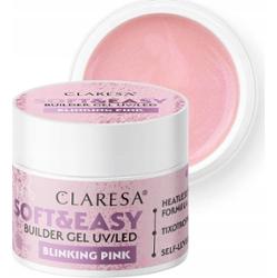 Claresa Soft Easy Budujący Żel Do Paznokci Manicure Blinking Pink 90g