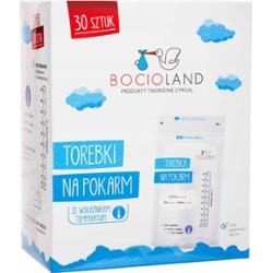 Bocioland Torebki Woreczki Na Pokarm Ze Wskaźnikiem Temperatury 200ml 30szt