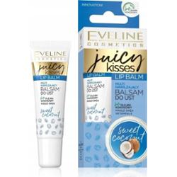 Eveline Lip Balm Juicy Kisses Regenerujący Balsam Do Ust Sweet Coconut 12ml