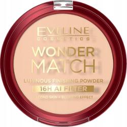 Eveline Wonder Match Luminous 16H Satynowy Puder Do Twarzy Wygładzający 7g
