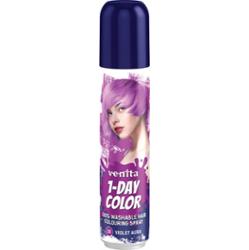 Venita 1 Day Color Koloryzujący Spray Do Włosów Fiolet 10 Violet Aura 50ml