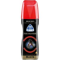 Milo Pasta Do Butów Skórzanych Płynny Nabłyszczacz z Gąbką Czarny 75ml