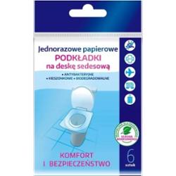 Intervion Jednorazowe Nakładki Na Sedes Podkładki Biodegradowalne