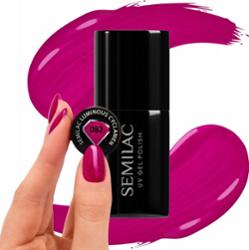 Semilac Lakier Hybrydowy Do Paznokci Luminous Cyclamen 082 Fuksja 7ml
