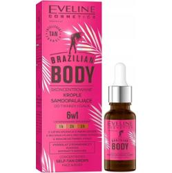 Eveline Brazilian Body Krople Samoopalające 18ml