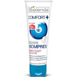 Bielenda Comfort + Krem Kompres Nawilżający Do Dłoni 10% Mocznika 75ml