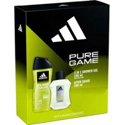 Adidas Pure Game Zestaw Prezentowy Kosmetyków Męskich Żel + Woda Po Goleniu