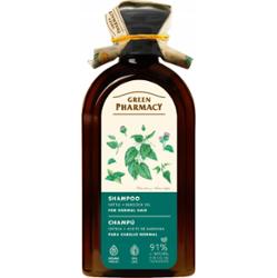 Green Pharmacy Wzmacniający Szampon Do Włosów Pokrzywa Olej z Łopianu 350ml