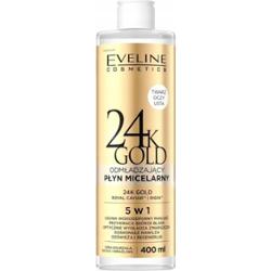 Eveline 24K Gold 5w1 Odmładzający Płyn Micelarny Dla Cery Dojrzałej 400ml