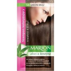Marion Szampon Koloryzujący 58 Średnia Brąz