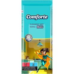 Comforte Wielorazowe Ściereczki Chusteczki Nawilżane Do Kuchni AGD 36 Sztuk