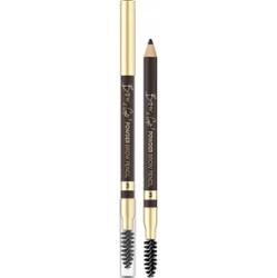 Eveline Brow Go Dwustronna Pudrowa Kredka Do Brwi Szczoteczka 03 Dark Brown