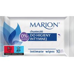 Marion Chusteczki Do Higieny Intymnej Klasyczne z Kwasem Mlekowym 10 sztuk