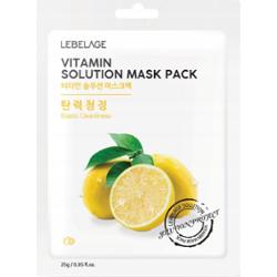 Lebelage Vitamin Solution Energetyzująca Maseczka Do Twarzy w Płachcie 25g