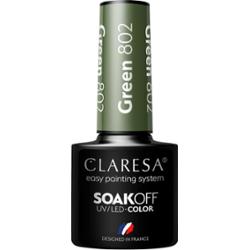Claresa Take Me To The River Lakier Hybrydowy Do Paznokci Green 802 5g