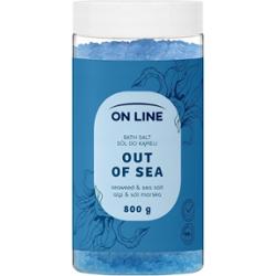 On Line Relaksująca Pielęgnująca Sól Morska Do Kąpieli Algi Out Of Sea 800g