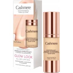 Cashmere Glow Look Rozświetlający Podkład Do Twarzy Złoto 24K Natural 30ml