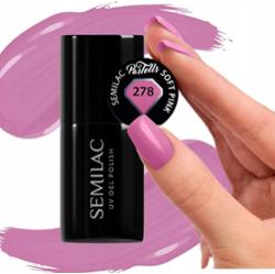Semilac Lakier Hybrydowy Pastells Soft Pink 278 7ml