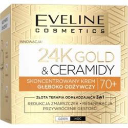 Eveline 24K Gold Ceramidy Przeciwzmarszczkowy Krem Do Twarzy 70+ 50 ml