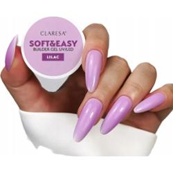 Claresa Soft Easy Builder Gel Żel Budujący Lilac Pastelowy Fiolet Lila 45g