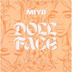 Miyo Doll Face Satin Prasowany Puder Matujący Do Twarzy 03 Ballerina 7g