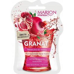 Marion Fit Fresh Wzmacniająca Maseczka Do Twarzy Ekstrakt z Granatu 7,5ml