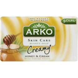 Arko Skin Care Kremowe Nawilżające Mydło w Kostce Do Rąk Ciała Miód 90g