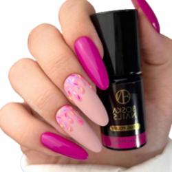 Boska Nails Divine Lakier Hybrydowy Do Paznokci Różowy 350 Secret Bomb 6ml