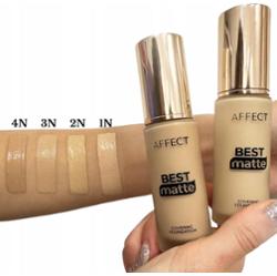 Affect Best Matte Kryjący Podkład Do Twarzy Matujący z Niacynamidem 2N 30ml