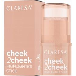 Claresa Kremowy Rozświetlacz w Sztyfcie Stick Cheek 2 Cheek 01 Pearl Shine