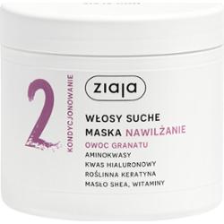 Ziaja Owoc Granatu Nawilżająca Maska Do Włosów Suchych Keratyna 350ml