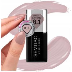 Semilac Smart Extend 8w1 Lakier Hybrydowy Baza Top 815 Delicate Mocca 7ml