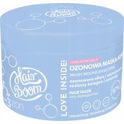 HairBoom O3ZON Odbudowująca Maska Do Włosów Mocno Zniszczonych 225ml