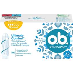 o.b. ProComfort Tampony Ultimate Comfort SilkTouch Dynamic Fit Normal 32szt