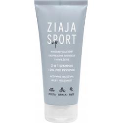 Ziaja Sport 2w1 Żel Pod Prysznic i Szampon Do Włosów z Keratyną 200ml