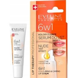 Eveline Lip Therapy Tint 6w1 Nawilżające Serum Do Ust Natural Nude 12ml