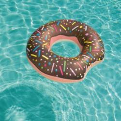 Materac Dmuchany Koło Do Pływania Duży Donut Dla Dzieci i Dorosłych 90cm