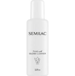 Semilac Finish With Gloss Cleaner Do Paznokci Odtłuszczacz Nabłyszcza 125ml