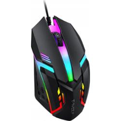 CoolStaff Zestaw Gamingowy Mechaniczna Klawiatura i Myszka Podświetlana RGB TF 200