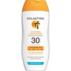 Kolastyna Hyaluron Wodoodporna Nawilżająca Emulsja Do Opalania SPF 30 200ml