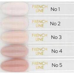 Yoshi French Line Budujący Samopoziomujący Żel Do Paznokci UV LED No 4 50ml