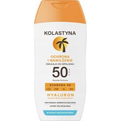 Kolastyna Hyaluron Wodoodporna Nawilżająca Emulsja Do Opalania SPF 50 150ml