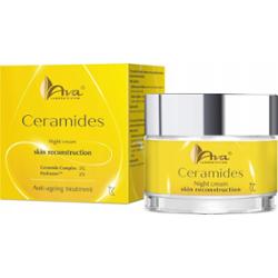 AVA Ceramidy Krem Na Noc Naprawa Struktury Skóry Przeciwstarzeniowy 50ml