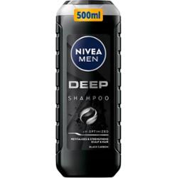 Nivea Men Deep Głęboko Oczyszczający Szampon Do Włosów Dla Mężczyzn 500 ml
