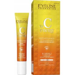 Eveline Vit C Energy Lekki Rozświetlająco Wygładzający Krem Pod Oczy 20ml