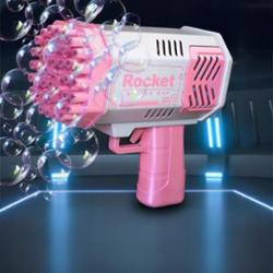 Pistolet Do Baniek Mydlanych Wyrzutnia Maszyna Dla Dzieci Na Baterie